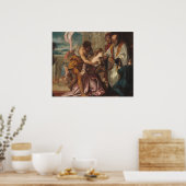 Martyrdom Saint Lucy - Veronese Fine Art Poster (Keuken)