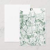 Martyrdom Saint Sebastian Bedankkaart (Voorkant / Achterkant)