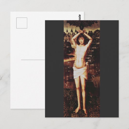 Martyrdom Saint Sebastian Briefkaart (Voorkant / Achterkant)