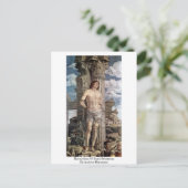 Martyrdom Saint Sebastian door Andrea Mantegna Briefkaart (Staand voorkant)