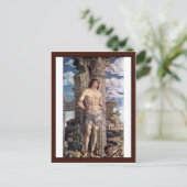 Martyrdom Saint Sebastian door Andrea Mantegna Briefkaart (Staand voorkant)