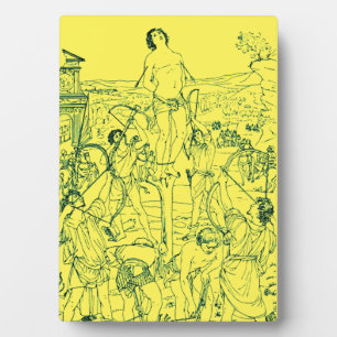 Martyrdom Saint Sebastian Fotoplaat