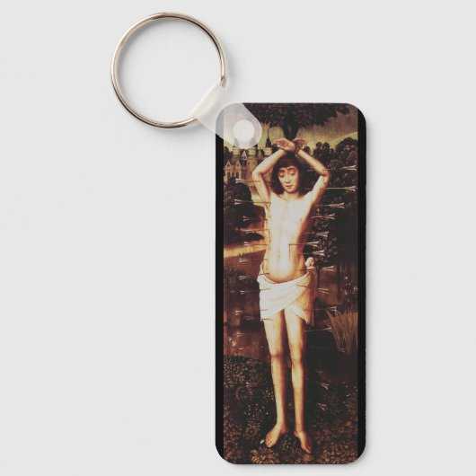 Martyrdom Saint Sebastian Sleutelhanger (Voorkant)
