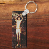 Martyrdom Saint Sebastian Sleutelhanger (Achterkant)