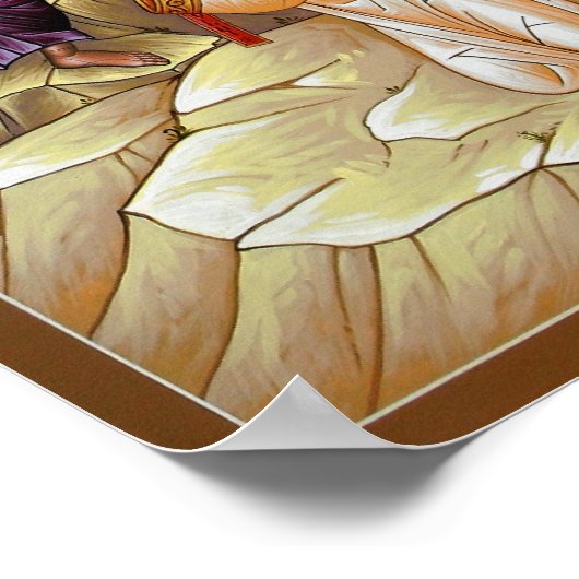 Martyrdom Saint Stephen Poster (Hoek)