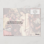 Martyrdom St. Agatha, door Sebastiano Del Piombo Briefkaart (Achterkant)