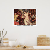 Martyrdom St. Agatha, door Sebastiano Del Piombo Poster (Keuken)