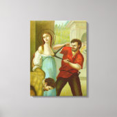 Martyrdom St. Agatha (M 003) Canvas Afdruk (Voorkant)