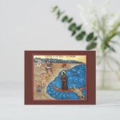 Martyrdom St. Juvenaly Prayer Card Briefkaart (Staand voorkant)