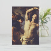 Martyrdom St Sebastian door Andrea Vaccaro Kaart (Staand voorkant)
