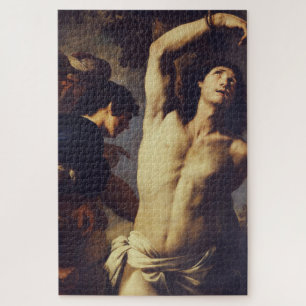Martyrdom St Sebastian door Andrea Vaccaro Legpuzzel