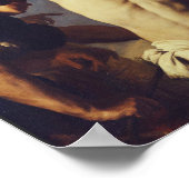 Martyrdom St Sebastian door Andrea Vaccaro Poster (Hoek)