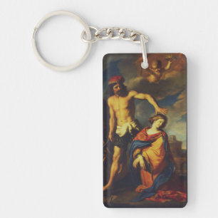 Martyrium van de H. Catharina Sacred Fine Art Coll Sleutelhanger