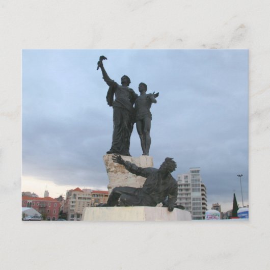 Martyrs Square Briefkaart (Voorkant)