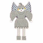Martzkin Angel Ornament Fotobeeldje Ornament<br><div class="desc">Deze acryltinsel Martzkin-kerstversiering ziet er zoet uit op elke boom! Het maakt ook een geweldig feestfeest of kerstcadeau stropdas-on! Ook beschikbaar als lijstdecoratie,  sleutelhanger,  magneet,  of broche. Uit mijn Collectie Tinsel Martzkin van gecoördineerde vakantiekantoorbenodigdheden en postboten,  tafelartikelen en geschenken.</div>