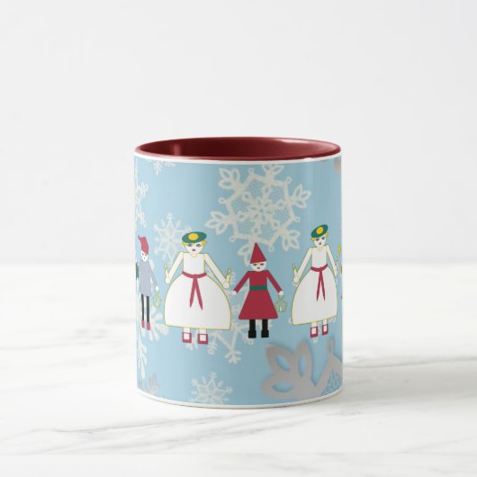 Martzkin Saint Lucia Day Ceramic Mok (Midden)