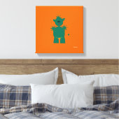 Martzkins in Outer Space Martian Pet Canvas Afdruk (Insitu (Slaapkamer))