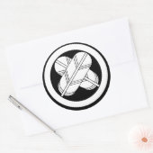 Maru Chigai Takanoha Kamon Ronde Sticker (Envelop)