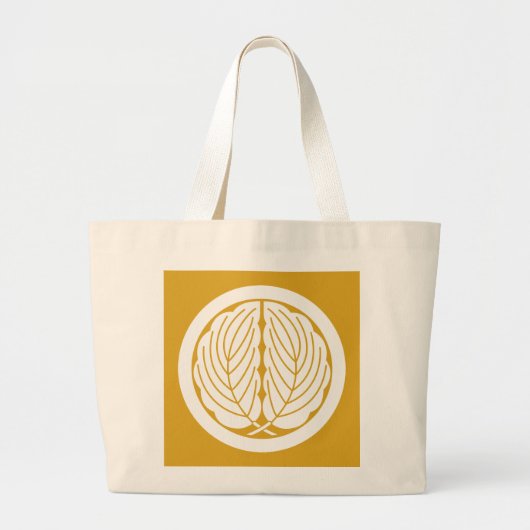 Maru naar omarming eik bladeren grote tote bag (Voorkant)