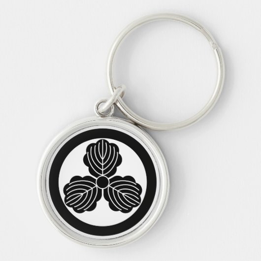 Maru ni Mitsukashiwa Sleutelhanger (Voorkant)