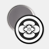 Maru-ni-mokkō Magneet (Voorkant / Achterkant)