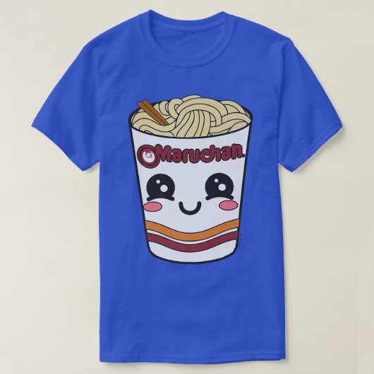 Maruchan Cute Ramen Noodle Cup Face 878 T-shirt (Design voorkant)