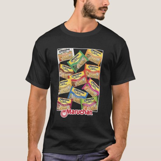 Maruchan Ra Noodle Smaakprofielen T-shirt (Voorkant)