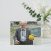 marv de winnende grapefruit van de Prijs Briefkaart (Staand voorkant)