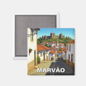 Marvao Portugal Reizen Magneet (Voorkant / Achterkant)