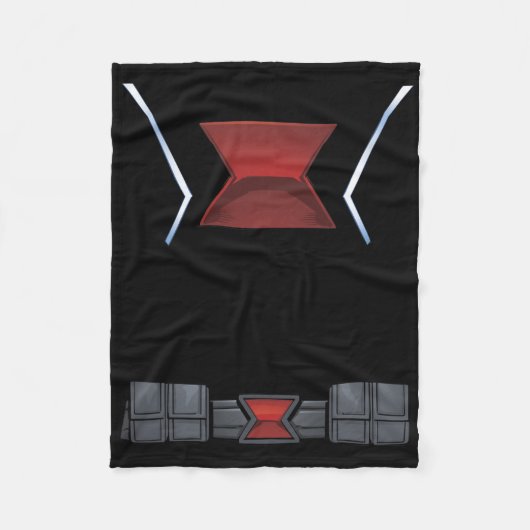 Marvel Avengers Clic Halloween Black Widow kostuum Fleece Deken (Voorkant)