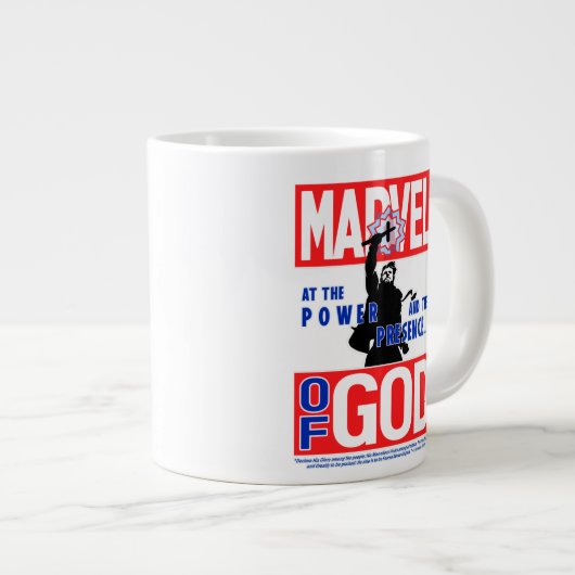 Marvel bij de presentie Parody Grote Koffiekop (Voorkant rechts)