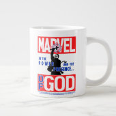 Marvel bij de presentie Parody Grote Koffiekop (Rechts)