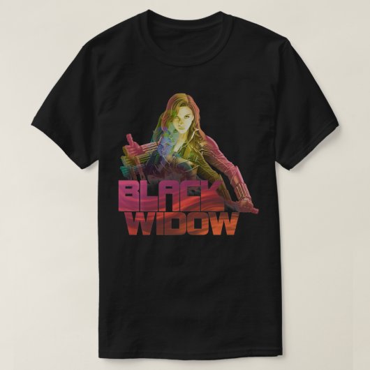 Marvel Black Widow Stacked Portrait Logo Pullover (Design voorkant)