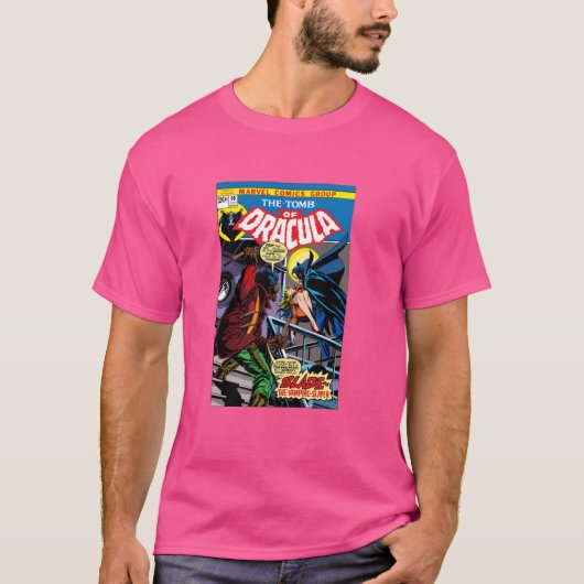 Marvel Blade Tomb van Dracula  Comic Hoesje H T-shirt (Voorkant)