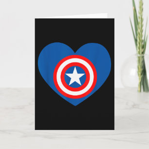Marvel Captain America Avengers Hart Liefde Valent Kaart