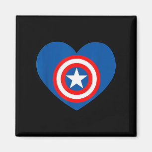 Marvel Captain America Avengers Hart Liefde Valent Magneet