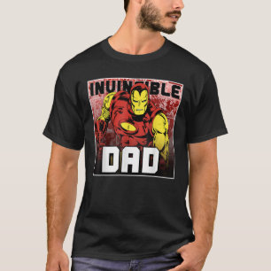 Marvel Comics Classic Vaderdag Iron Man Invinc T-shirt