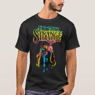 Marvel Comics Retro Classic Dr. Strange Kleurrijke T-shirt