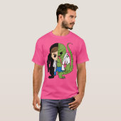 Marvel Comics Retro Classic Hagedis Dr. Connors Ch T-shirt (Voorkant volledig)