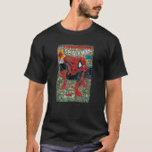 Marvel Comics Retro Classic Spider Man Torment Dis T-shirt (Voorkant)