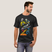 Marvel Comics Retro Doctor Strange Celesti T-shirt (Voorkant volledig)