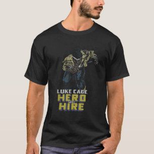Marvel Comics Retro Luke Cage Hero te huur Vintage T-shirt