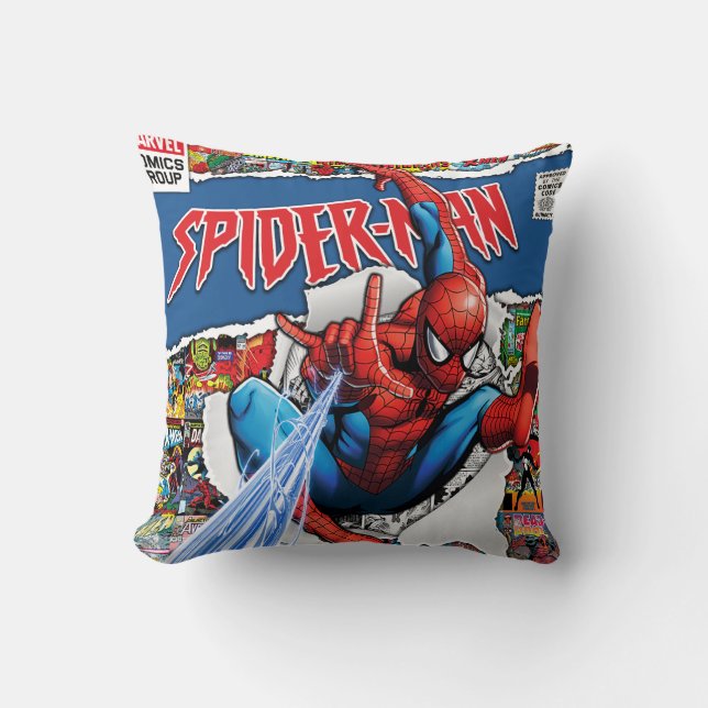 Marvel Comics Spider-Man Worpkussen Kussen (Voorkant)