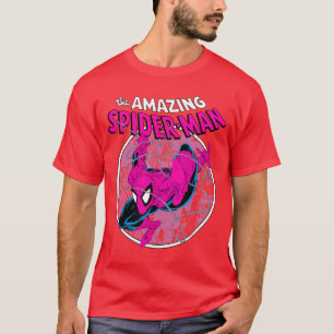 Marvel Comics SpiderMan Vintage Swingende Web Acti T-shirt