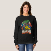 Marvel Comics The Mighty World of Marvel Klassiek Trui (Voorkant volledig)