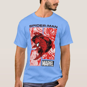Marvel Comicshe Amazing SpiderMan Vintage Rode Bo  T-shirt