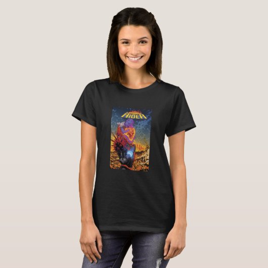 Marvel Cosmic Ghost Rider Comic Hoesje T-shirt (Voorkant volledig)