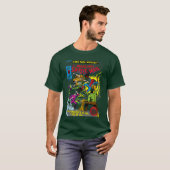 Marvel de Amazing SpiderMan Retro Comic Cover Wit T-shirt (Voorkant volledig)