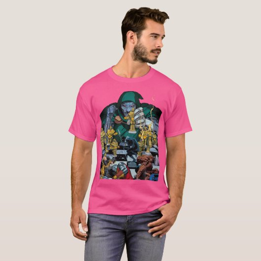 Marvel Doctor Doom Doomwar 3 Comic Hoesje T-shirt (Voorkant volledig)
