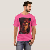Marvel Doctor Strange 2 Scarlet Witch Big Face Fla T-shirt (Voorkant volledig)
